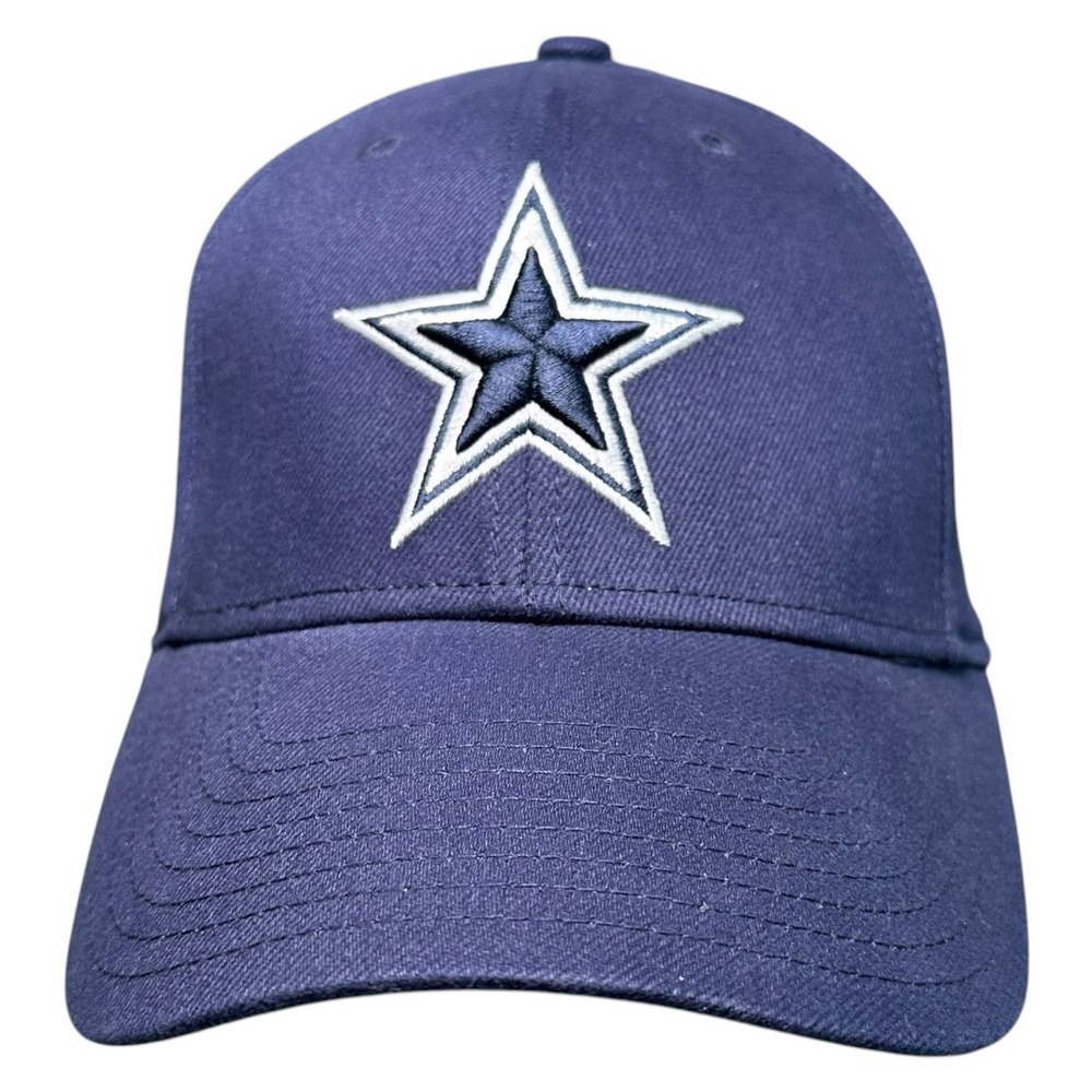 Reebok Dallas Cowboys NFL Authentic Sideline Flex Fit Hat Cap Blue One Size